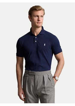 Polo Ralph Lauren Polo 710941439003 Granatowy Custom Slim Fit ze sklepu MODIVO w kategorii T-shirty męskie - zdjęcie 187670224