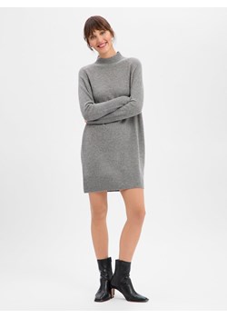 Marie Lund Sukienka damska Kobiety Wełna zielony marmurkowy ze sklepu vangraaf w kategorii Sukienki - zdjęcie 187670564