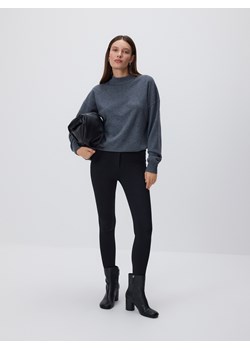 Reserved - Legginsy z wiskozą - czarny ze sklepu Reserved w kategorii Spodnie damskie - zdjęcie 187670824