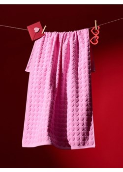 Sinsay - Ręcznik w serca - różowy ze sklepu Sinsay w kategorii Ręczniki - zdjęcie 187671361