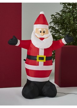 Sinsay - Dmuchana dekoracja świąteczna w kształcie świętego Mikołaja z lampkami LED - wielobarwny ze sklepu Sinsay w kategorii Dekoracje bożonarodzeniowe - zdjęcie 187671423