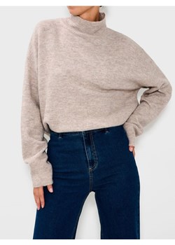 Sinsay - Golf basic - beżowy ze sklepu Sinsay w kategorii Swetry damskie - zdjęcie 187671434