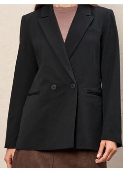 Sinsay - Marynarka z domieszką wiskozy - czarny ze sklepu Sinsay w kategorii Marynarki damskie - zdjęcie 187671442