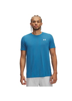 Męska koszulka treningowa Under Armour Vanish Seamless Novelty SS - niebieska ze sklepu Sportstylestory.com w kategorii T-shirty męskie - zdjęcie 187671471