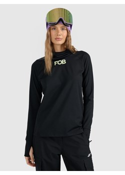 Damska bielizna termiczna (góra) 4F 4FWAW25UBRUF086 - czarna ze sklepu Sportstylestory.com w kategorii Bielizna termoaktywna damska - zdjęcie 187671581