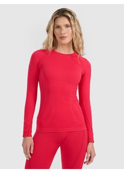 Damska bielizna termoaktywna (góra) 4F 4FWAW25USEAF203 - różowa ze sklepu Sportstylestory.com w kategorii Bielizna termoaktywna damska - zdjęcie 187671624