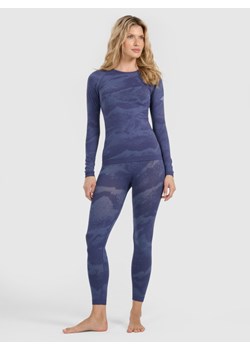 Damska bielizna termoaktywna (dół) 4F 4FWAW25USEAF209 - niebieska ze sklepu Sportstylestory.com w kategorii Bielizna termoaktywna damska - zdjęcie 187671744