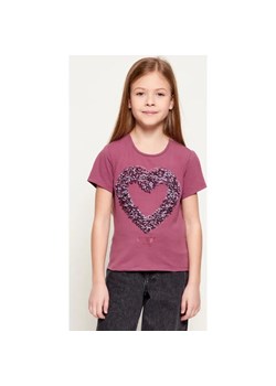 Guess T-shirt | Regular Fit ze sklepu Gomez Fashion Store w kategorii Bluzki dziewczęce - zdjęcie 187672613