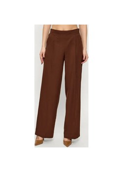 Marella SPORT Spodnie MLSTARGA | Relaxed fit | z dodatkiem lnu ze sklepu Gomez Fashion Store w kategorii Spodnie damskie - zdjęcie 187672680