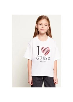 Guess T-shirt | Relaxed fit ze sklepu Gomez Fashion Store w kategorii Bluzki dziewczęce - zdjęcie 187672722
