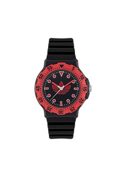 Zegarek adidas AO Style Discoverer Two AOSY25514 Czarny ze sklepu eobuwie.pl w kategorii Zegarki - zdjęcie 187672781