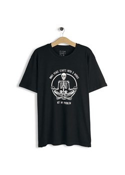 GATE Bawełniana koszulka z nadrukiem S ze sklepu gateshop w kategorii T-shirty męskie - zdjęcie 187673871