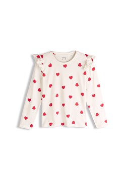 GATE Bawełniana koszulka z nadrukiem 8Y ze sklepu gateshop w kategorii Bluzki dziewczęce - zdjęcie 187673903