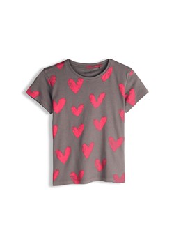 GATE Bawełniana koszulka z nadrukiem 5Y ze sklepu gateshop w kategorii Bluzki dziewczęce - zdjęcie 187673923