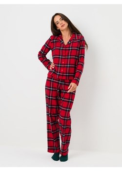Sinsay - Bawełniana piżama dwuczęściowa w kratę - wielobarwny ze sklepu Sinsay w kategorii Piżamy damskie - zdjęcie 187674692