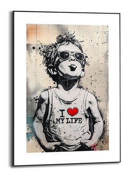 Orangewallz Druk artystyczny &quot;Little Rebel&quot; w ramce ze sklepu Limango Polska w kategorii Obrazy - zdjęcie 187674833