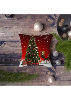 Colourful Cotton Poduszka w kolorze czerwono-zielonym ze sklepu Limango Polska w kategorii Poduszki dekoracyjne - zdjęcie 187674854