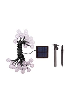 näve Solarny łańcuch świetlny LED &quot;Becul&quot; w kolorze białym - dł. 935 cm ze sklepu Limango Polska w kategorii Oświetlenie - zdjęcie 187674930