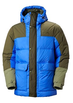 Helly Hansen Kurtka puchowa &quot;Escape&quot; w kolorze niebiesko-oliwkowym ze sklepu Limango Polska w kategorii Kurtki męskie - zdjęcie 187675451