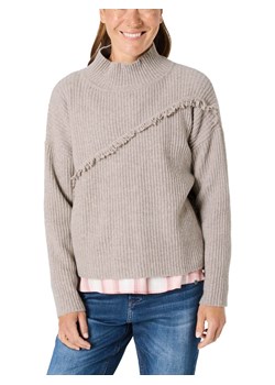 Timezone Sweter w kolorze beżowym ze sklepu Limango Polska w kategorii Swetry damskie - zdjęcie 187675850