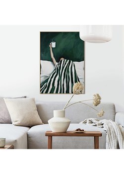 Orangewallz Druk artystyczny &quot;Waking Up Green&quot; w ramce ze sklepu Limango Polska w kategorii Obrazy - zdjęcie 187676471