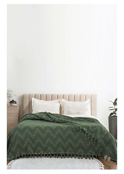 Colourful Cotton Narzuta w kolorze zielonym ze sklepu Limango Polska w kategorii Tekstylia - zdjęcie 187676544