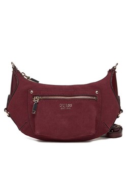 Torebka Guess Marsha Mini HWSG95 01720 Bordowy ze sklepu eobuwie.pl w kategorii Listonoszki - zdjęcie 187677030