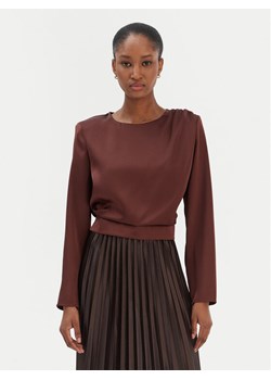 Rinascimento Bluzka CFC0126404003 Brązowy Regular Fit ze sklepu MODIVO w kategorii Bluzki damskie - zdjęcie 187677141
