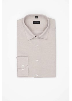 KOSZULA FORMENTO 3277 DŁUGI RĘKAW SLIM FIT BEŻOWA Z BAWEŁNY ze sklepu Recman w kategorii Koszule męskie - zdjęcie 187677700