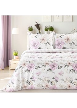 KOMPLET POŚCIELI SATYNOWEJ SPRING 31 220 X 200 CM BIAŁY ze sklepu lenaodniemowlakadoszkolniaka.pl w kategorii Pościele - zdjęcie 187678030