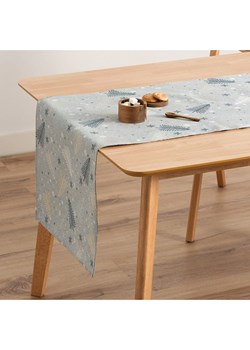 GAMUSI Bieżnik &quot;Christree&quot; w kolorze złoto-błękitnym ze sklepu Limango Polska w kategorii Obrusy i bieżniki - zdjęcie 187678671