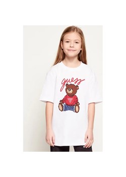 Guess T-shirt | Regular Fit ze sklepu Gomez Fashion Store w kategorii Bluzki dziewczęce - zdjęcie 187679384