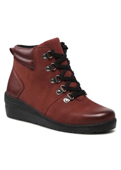 Go Soft Trzewiki WI23-WARUNA-03 Bordowy ze sklepu MODIVO w kategorii Botki - zdjęcie 187679642
