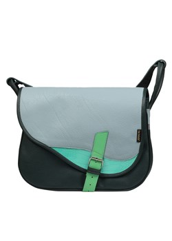 zielona torebka damska skórzana listonoszka na ramię Freshman ze sklepu Słoń Torbalski w kategorii Listonoszki - zdjęcie 187680023