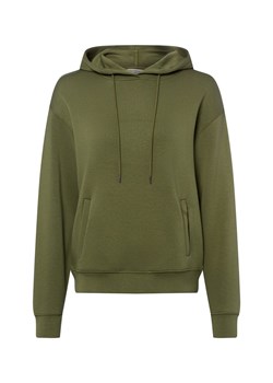Msch Copenhagen Damska bluza z kapturem - MSCHIma Kobiety oliwkowy jednolity ze sklepu vangraaf w kategorii Bluzy damskie - zdjęcie 187680164