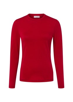 Marc O'Polo Denim Damska koszulka z długim rękawem Kobiety Bawełna czerwony jednolity ze sklepu vangraaf w kategorii Bluzki damskie - zdjęcie 187680174