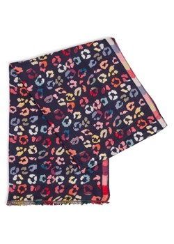 Marie Lund Szalik damski Kobiety wiskoza granatowy wzorzysty ze sklepu vangraaf w kategorii Szaliki i chusty damskie - zdjęcie 187680244