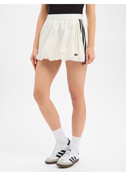 adidas Originals Damska spódnica mini Kobiety écru jednolity ze sklepu vangraaf w kategorii Spódnice - zdjęcie 187680260