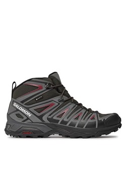 Trekkingi Salomon X Ultra Pioneer GORE-TEX L47170400 Czarny ze sklepu eobuwie.pl w kategorii Buty trekkingowe męskie - zdjęcie 187680924