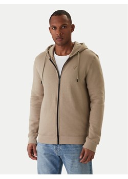Guess Bluza Aldwin Z2YQ28 K9V31 Beżowy Regular Fit ze sklepu MODIVO w kategorii Bluzy męskie - zdjęcie 187681030