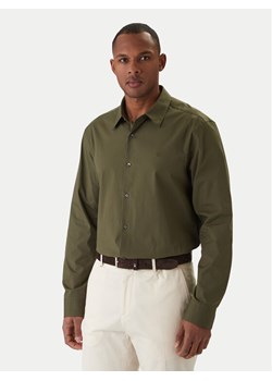 Calvin Klein Koszula LV04LB148G Khaki Slim Fit ze sklepu MODIVO w kategorii Koszule męskie - zdjęcie 187681062