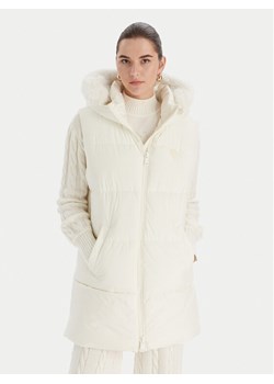 Guess Bezrękawnik W5BL81 W3282 Biały Regular Fit ze sklepu MODIVO w kategorii Kamizelki damskie - zdjęcie 187681091