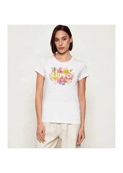 Liu Jo T-shirt | Regular Fit ze sklepu Gomez Fashion Store w kategorii Bluzki damskie - zdjęcie 187682054