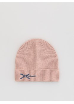 Reserved - Czapka z domieszką wełny - pastelowy róż ze sklepu Reserved w kategorii Czapki dziecięce - zdjęcie 187683811