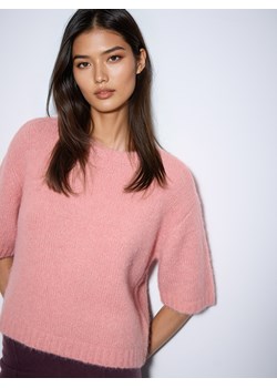 Mohito - Sweter z dodatkiem wełny - pastelowy różowy ze sklepu Mohito w kategorii Swetry damskie - zdjęcie 187684060