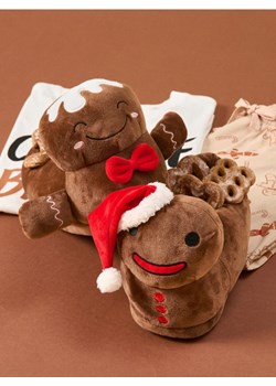 Sinsay - Kapcie z motywem świątecznym - wielobarwny ze sklepu Sinsay w kategorii Kapcie męskie - zdjęcie 187685132