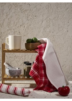 Sinsay - Ścierki kuchenne 3 pack - czerwony ze sklepu Sinsay w kategorii Fartuchy kuchenne - zdjęcie 187685163