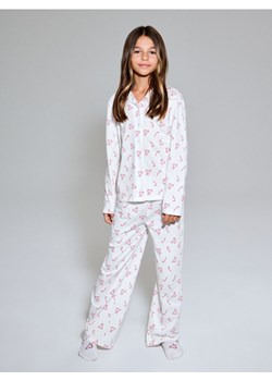 Sinsay - Piżama dwuczęściowa zapinana na guziczki - kremowy ze sklepu Sinsay w kategorii Piżamy dziecięce - zdjęcie 187685173