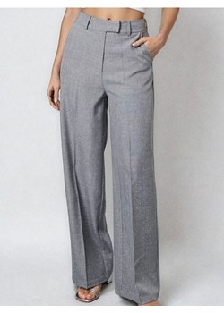 Sinsay - Eleganckie spodnie wide leg - szary ze sklepu Sinsay w kategorii Spodnie damskie - zdjęcie 187685193