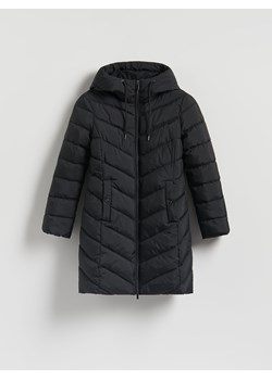 Reserved - Pikowana kurtka - czarny ze sklepu Reserved w kategorii Płaszcze damskie - zdjęcie 187686350